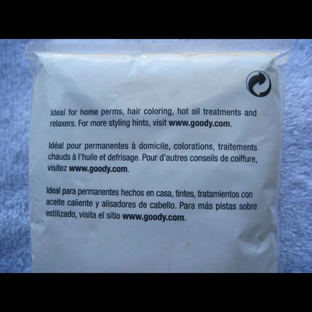 4 Goody So Protected Hair Conditioning Caps Clear Plastic Perms Coloring Relaxer